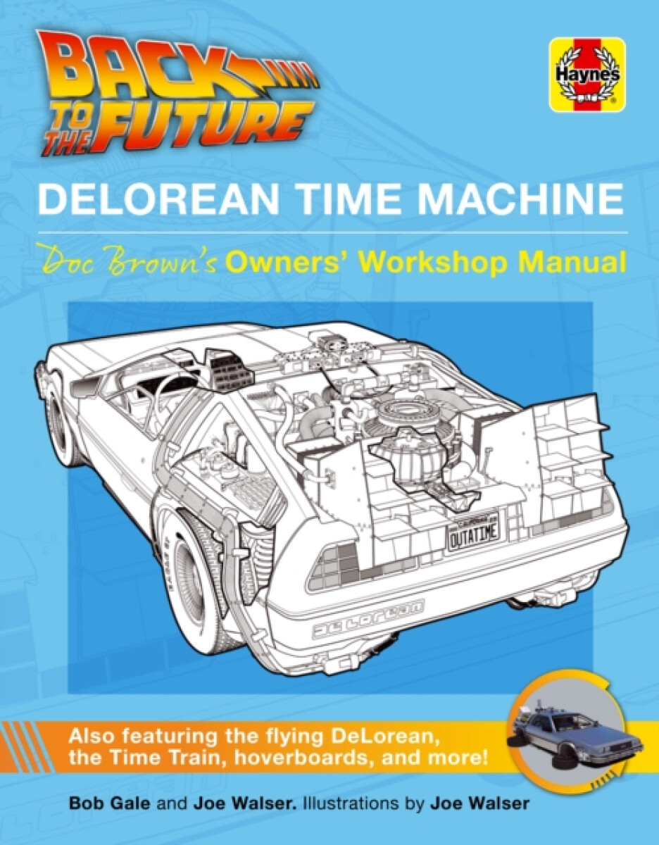 Kniha Back to the Future DeLorean Time Machine