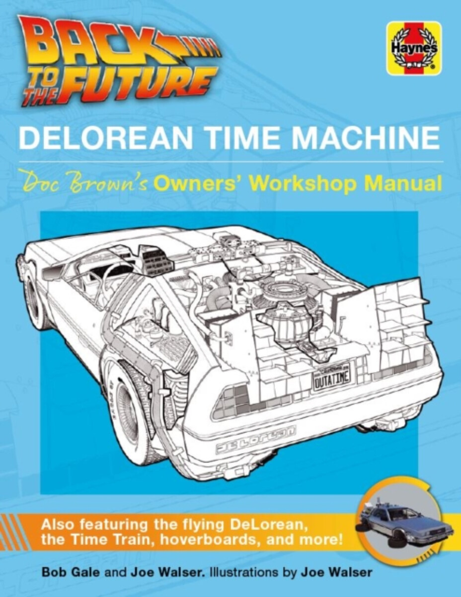 Kniha Back to the Future DeLorean Time Machine