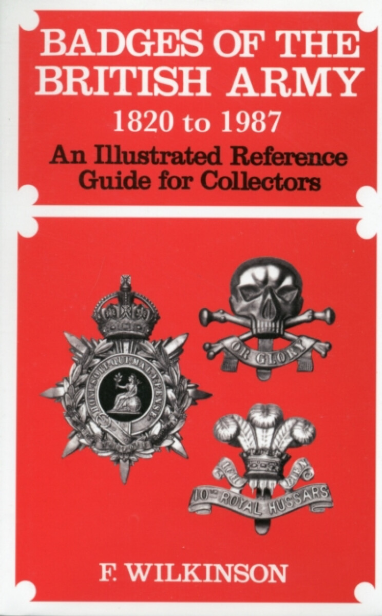 Kniha Badges of the British Army 1920 to 1987