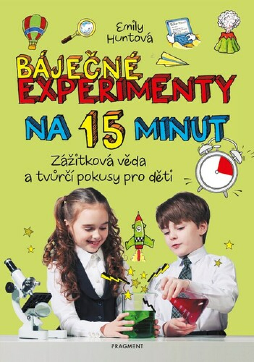 Kniha Báječné experimenty na 15 minut