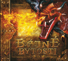 Kniha Bájné bytosti (poškozená)