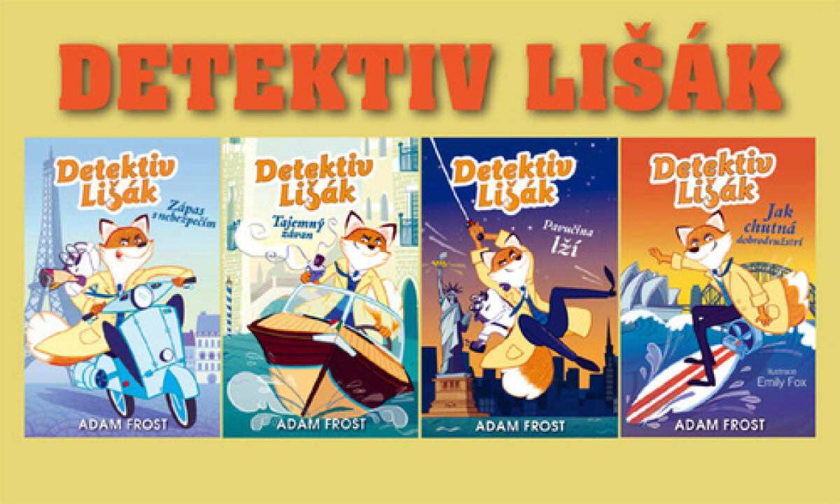 Kniha Balíček Detektiv Lišák