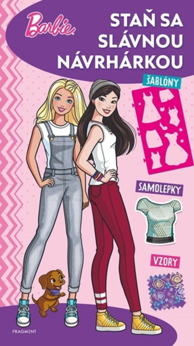 Kniha Barbie - Staň sa slávnou návrhárkou