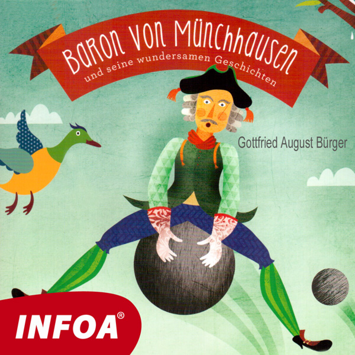 Levně Baron von Münchenhausen und seine wundersamen gerchichten - Gottfried August Bürger - audiokniha