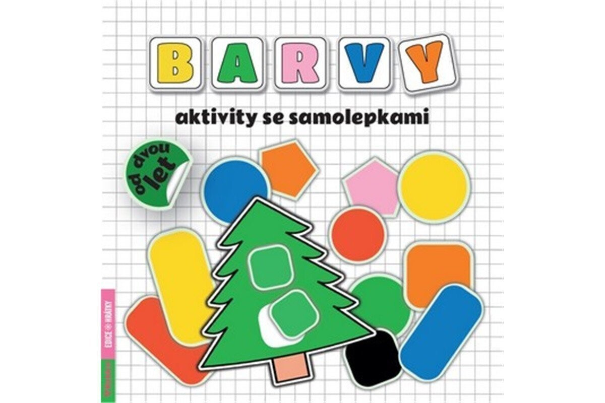 Kniha Barvy - aktivity se samolepkami