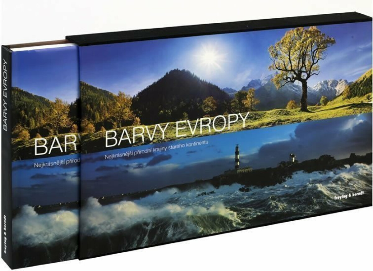 Kniha Barvy Evropy