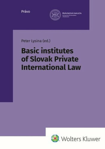 Kniha Basic institutes of Slovak Private International Law