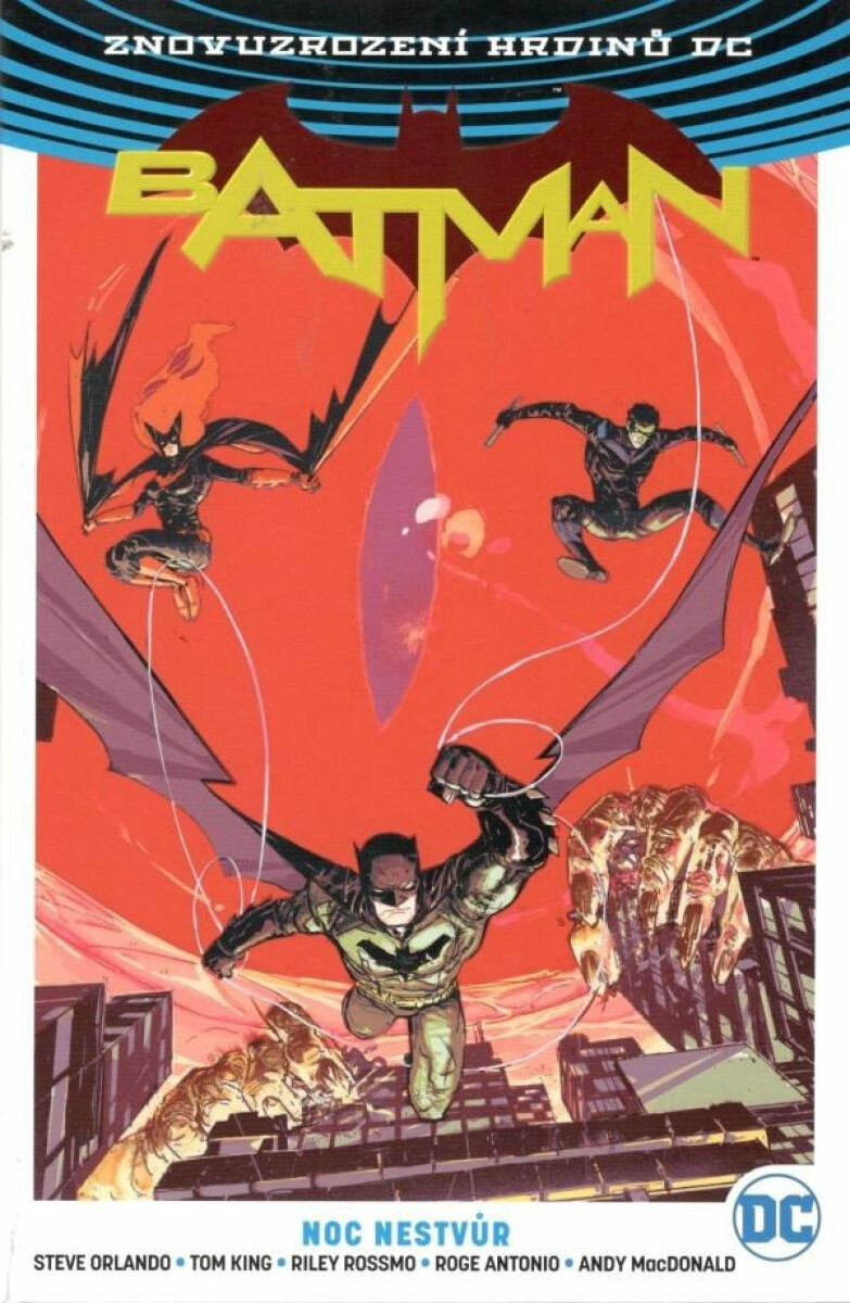 Batman Noc nestvůr koupíte na Knihydobrovsky.cz