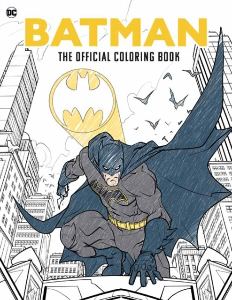 Kniha Batman: The Official Coloring Book