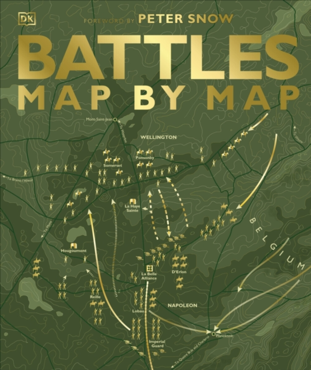 Kniha Battles Map by Map