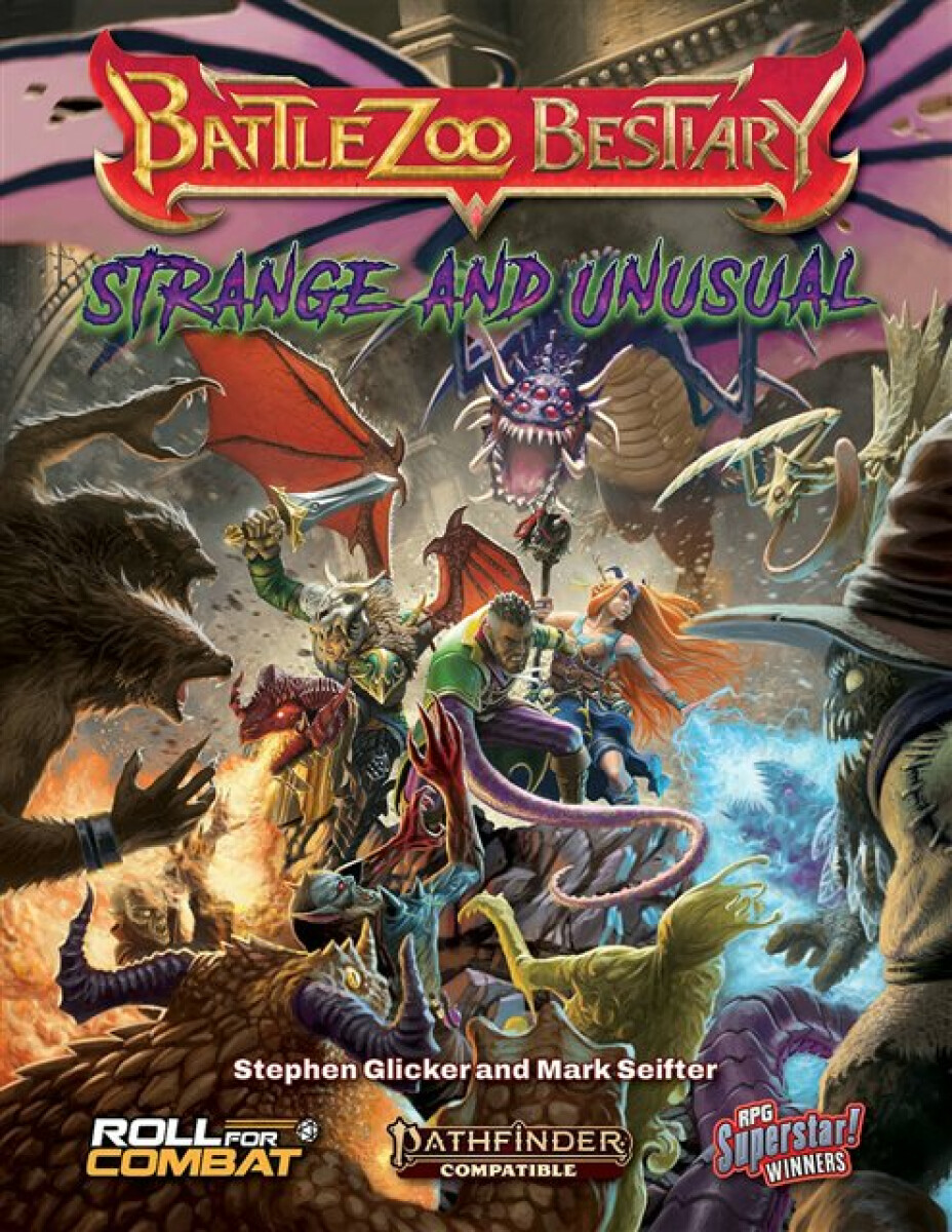 Kniha Battlezoo Bestiary: Strange a Unusual (Pathfinder 2e)