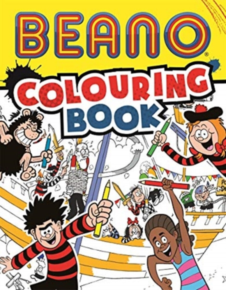 Kniha Beano Colouring Book