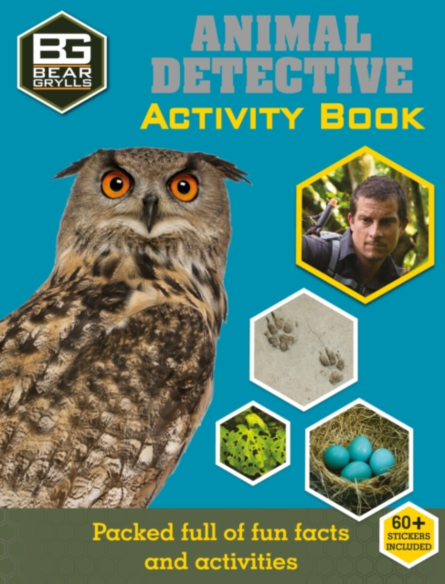 Kniha Bear Grylls Sticker Activity: Animal Detective