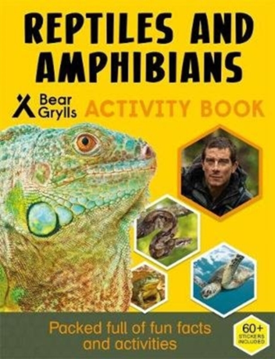 Kniha Bear Grylls Sticker Activity: Reptiles a Amphibians