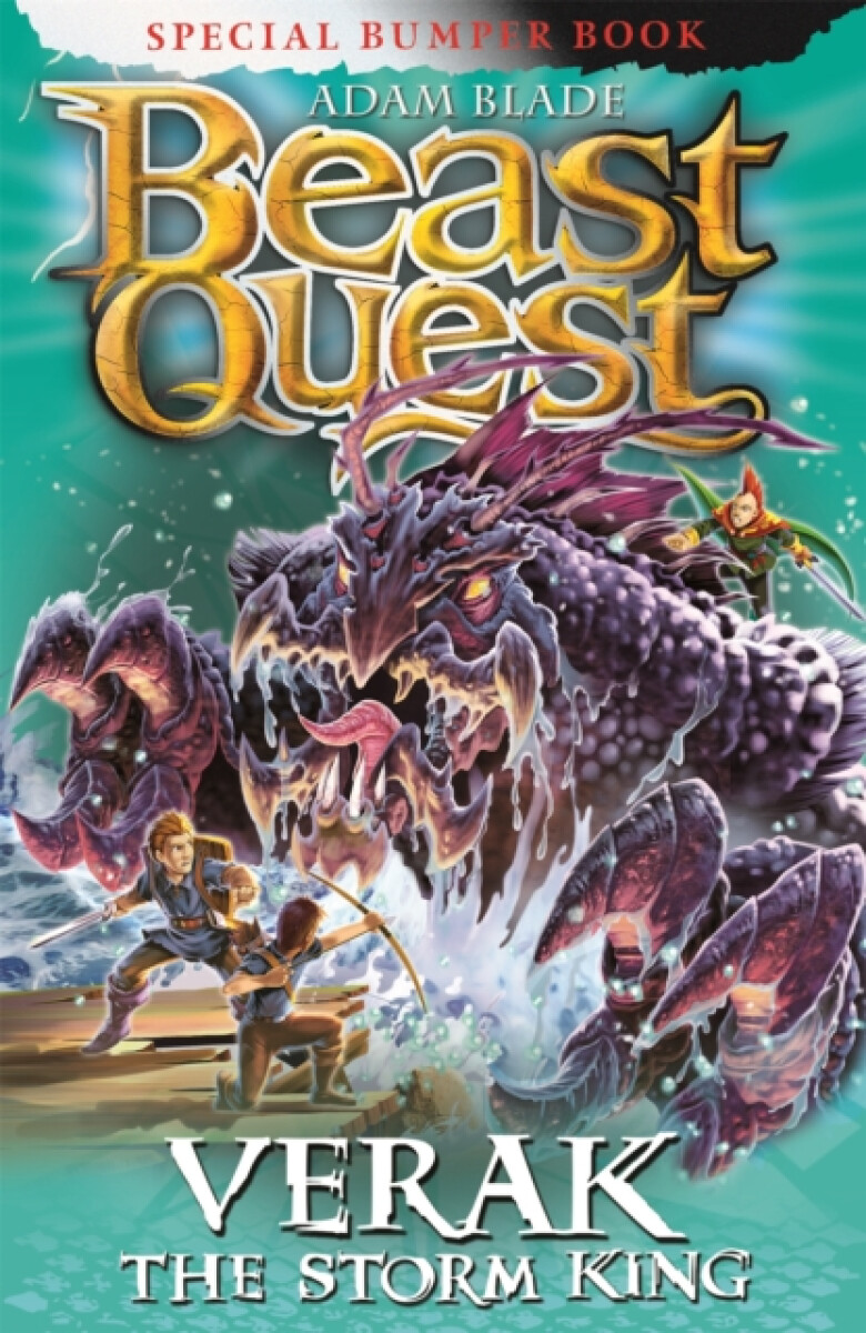 Kniha Beast Quest: Verak the Storm King
