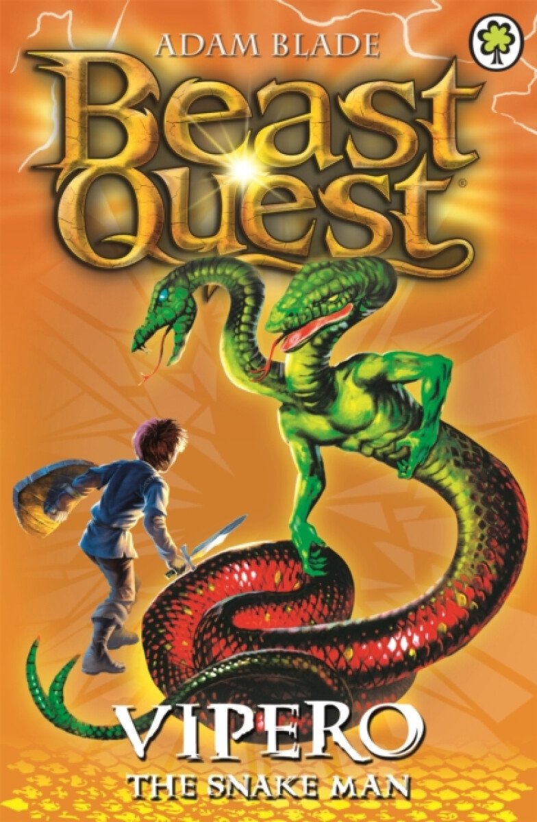 Kniha Beast Quest: Vipero the Snake Man