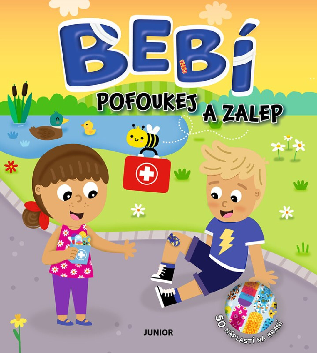Kniha Bebí - pofoukej a zalep