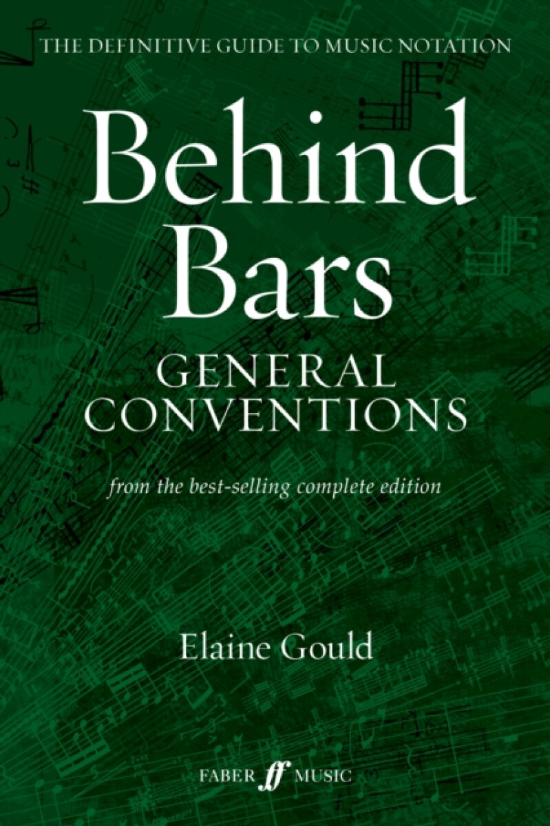 Kniha Behind Bars: General Conventions