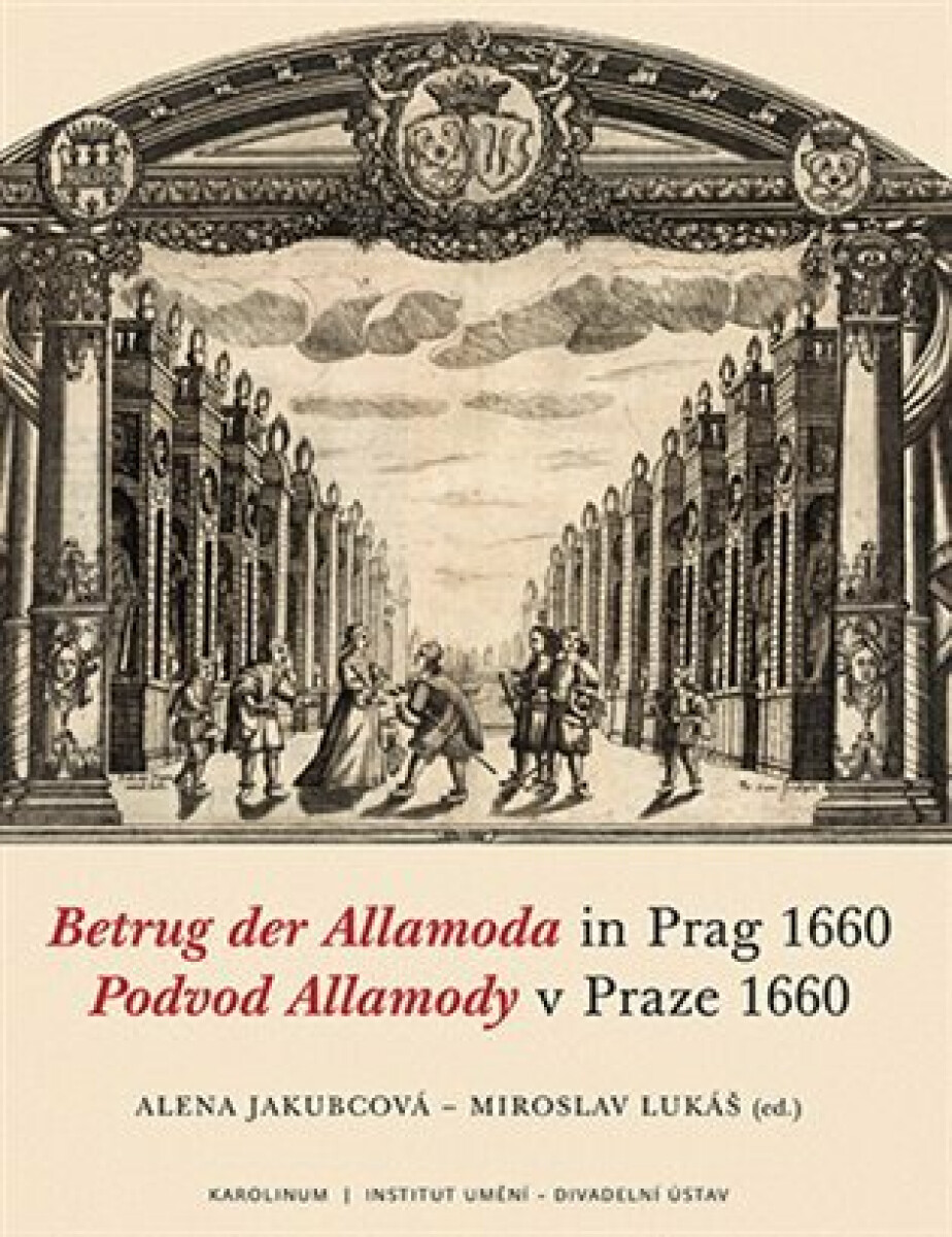 Kniha Betrug der Allamoda in Prag 1660 / Podvod Allamody v Praze 1660