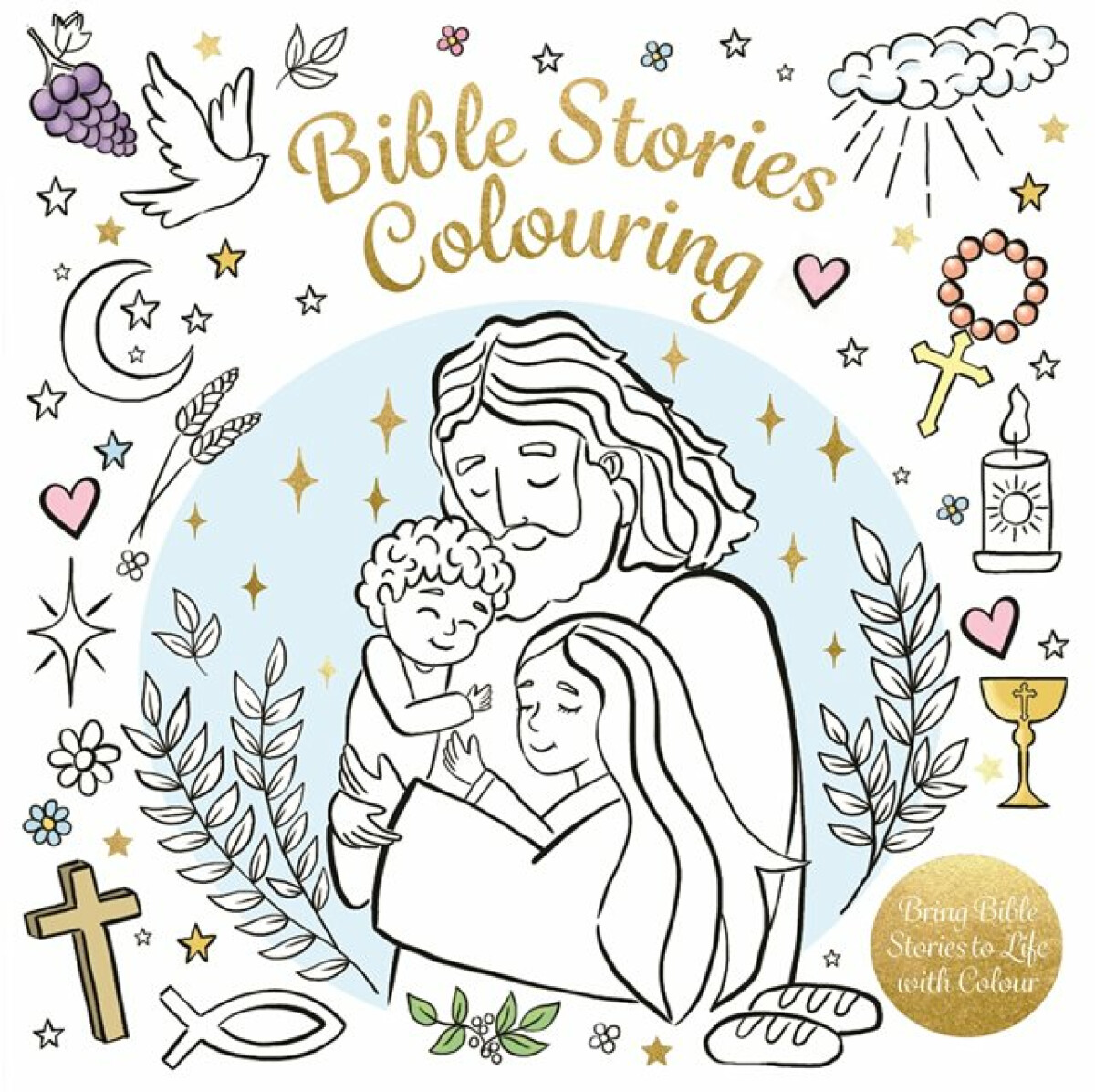 Kniha Bible Stories Colouring