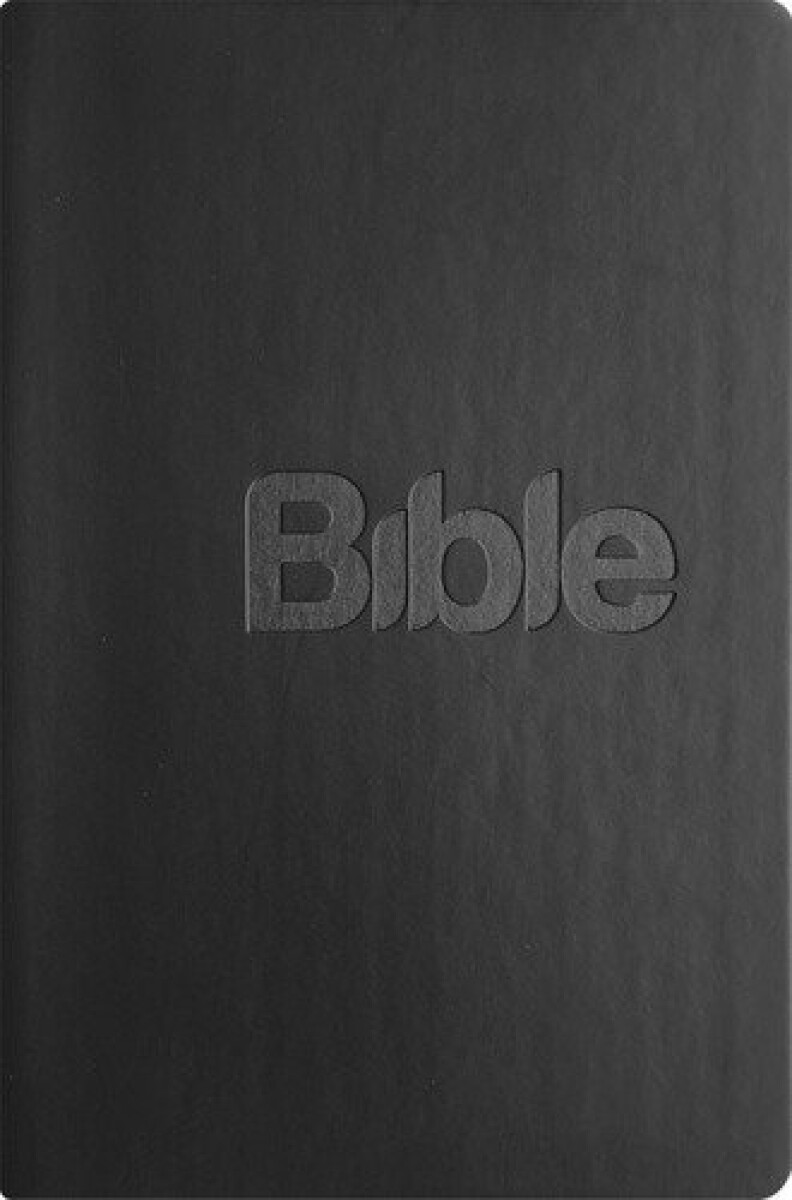 Kniha Bible21 - eko kůže černá
