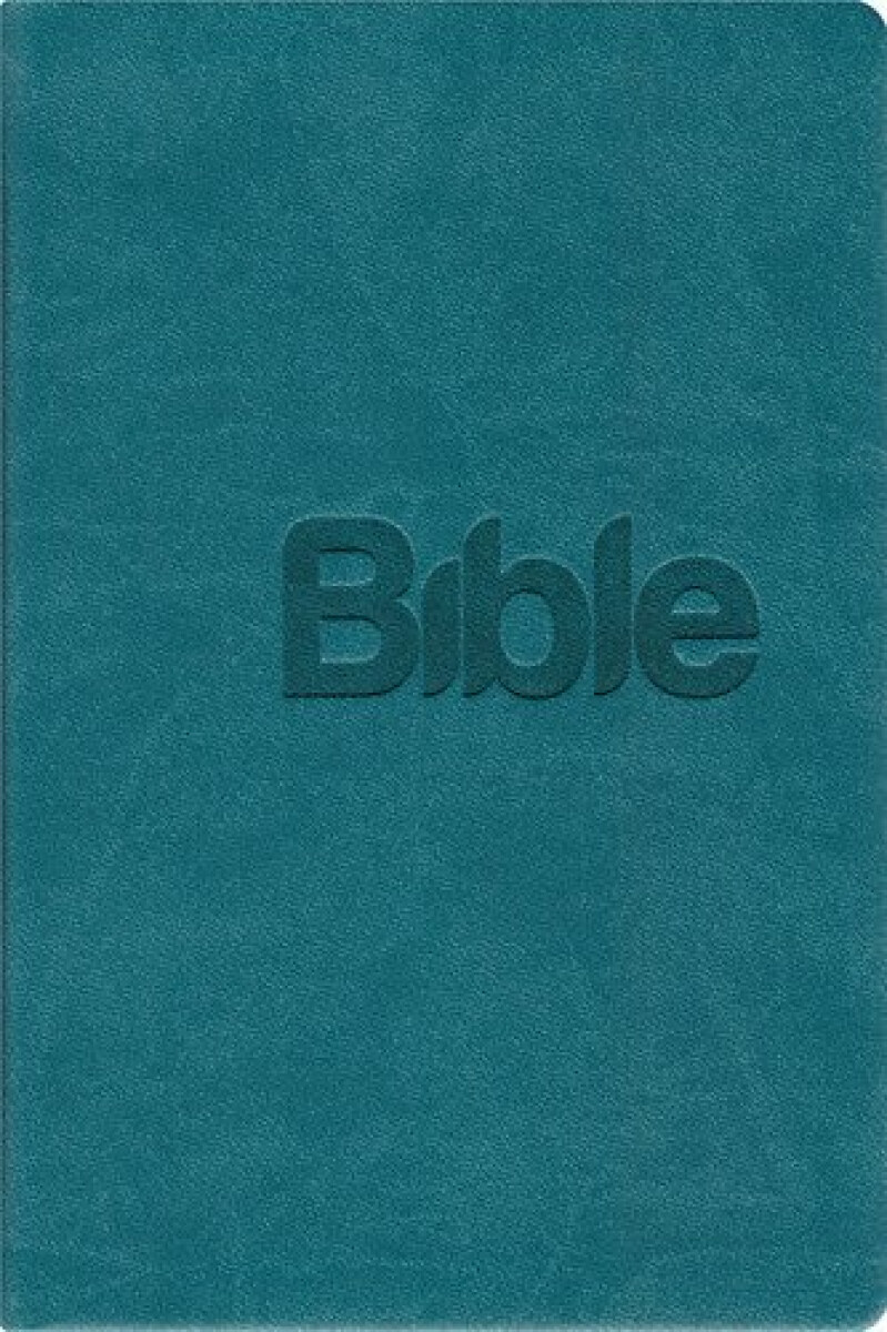 Kniha Bible21 - eko kůže tyrkysová