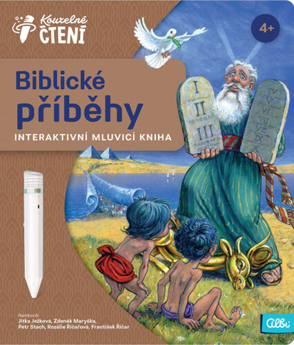 Kniha Biblické příběhy - Kouzelné čtení Albi