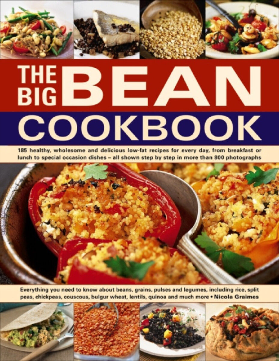 Kniha Big Bean Cookbook