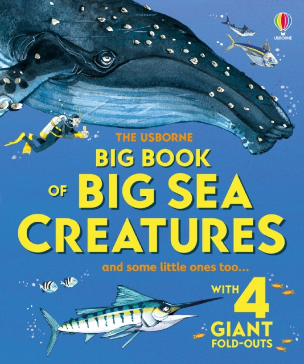 Kniha Big Book of Big Sea Creatures