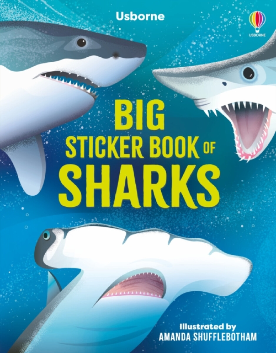Kniha Big Sticker Book of Sharks