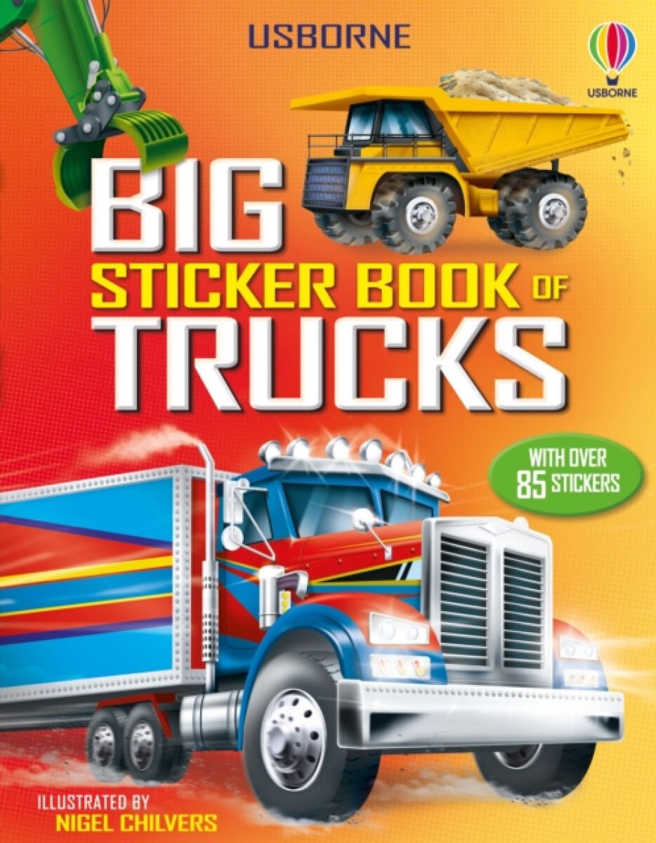 Kniha Big Sticker Book of Trucks