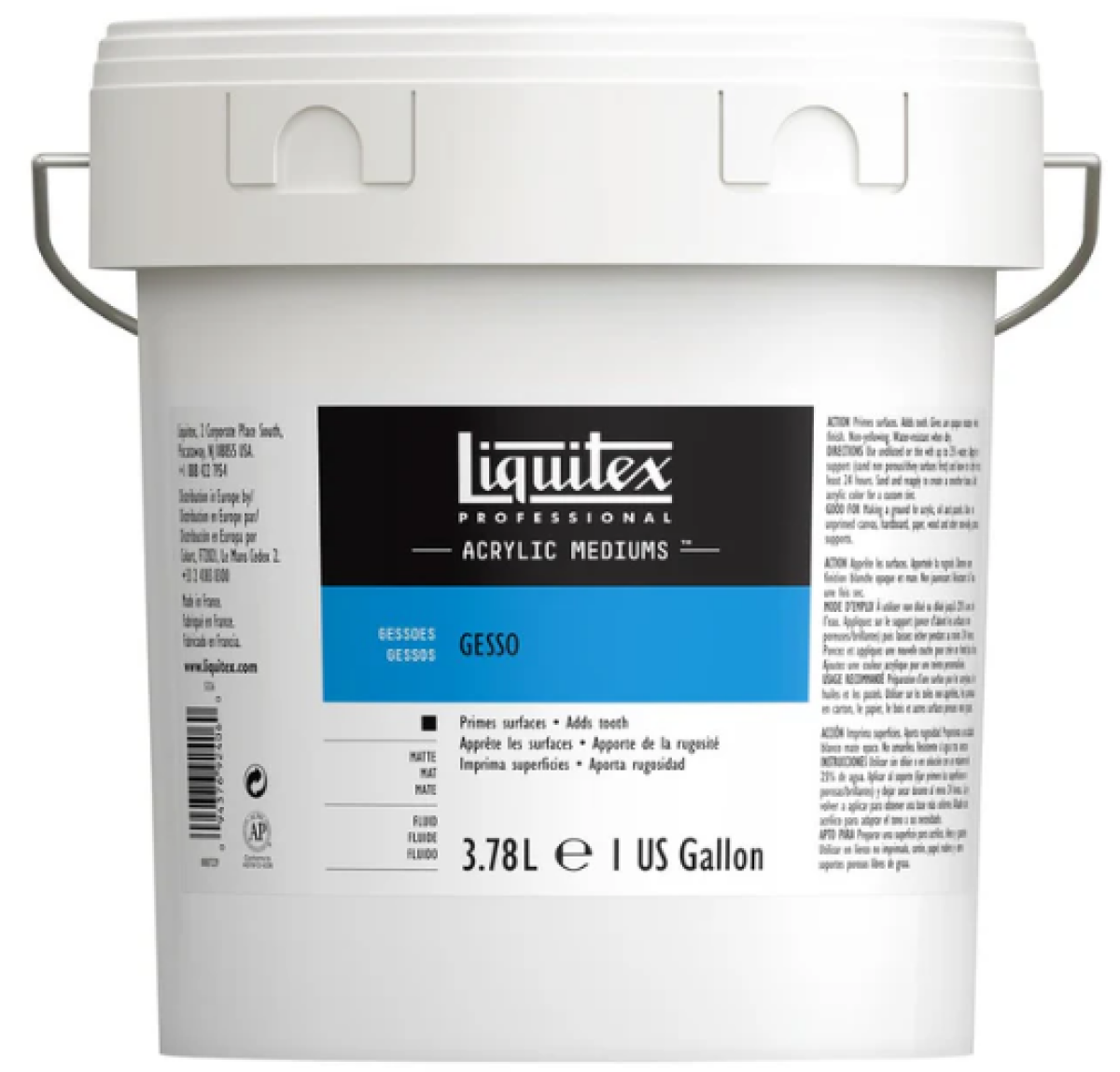 Bílý akrylový šeps Liquitex 3,78l
