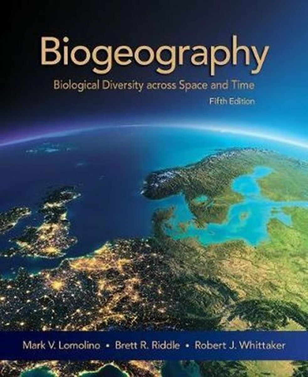Kniha Biogeography