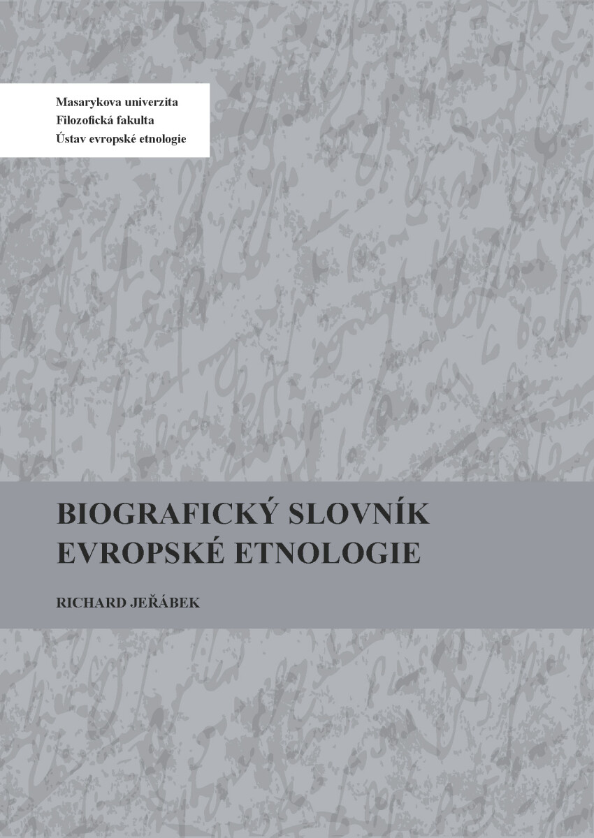 Biografický slovník evropské etnologie - Richard Jeřábek