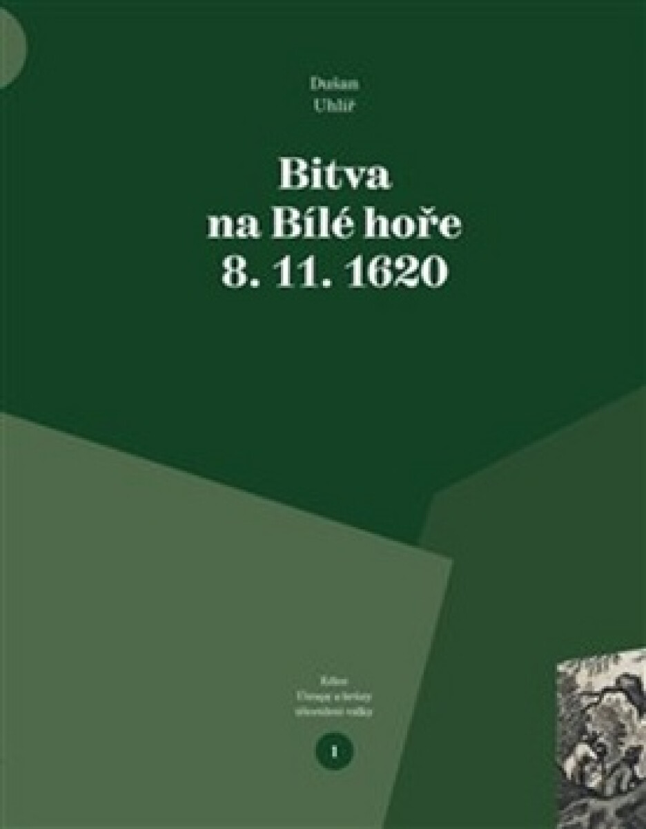 Kniha Bitva na Bílé hoře 8. 11. 1620