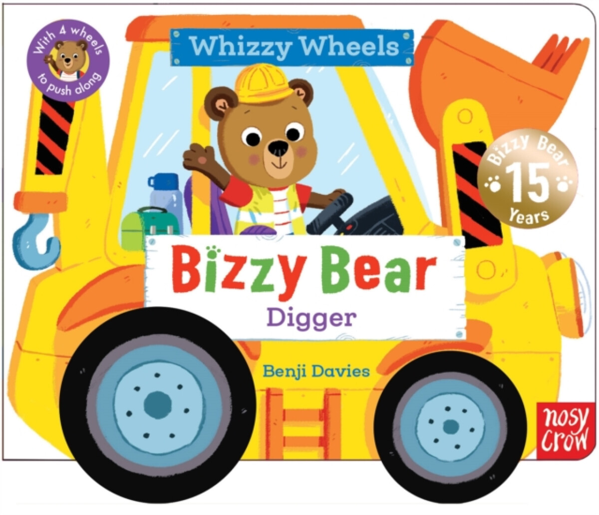 Levně Bizzy Bear Whizzy Wheels: Digger