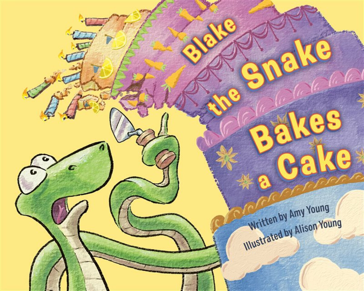 Kniha Blake the Snake Bakes a Cake
