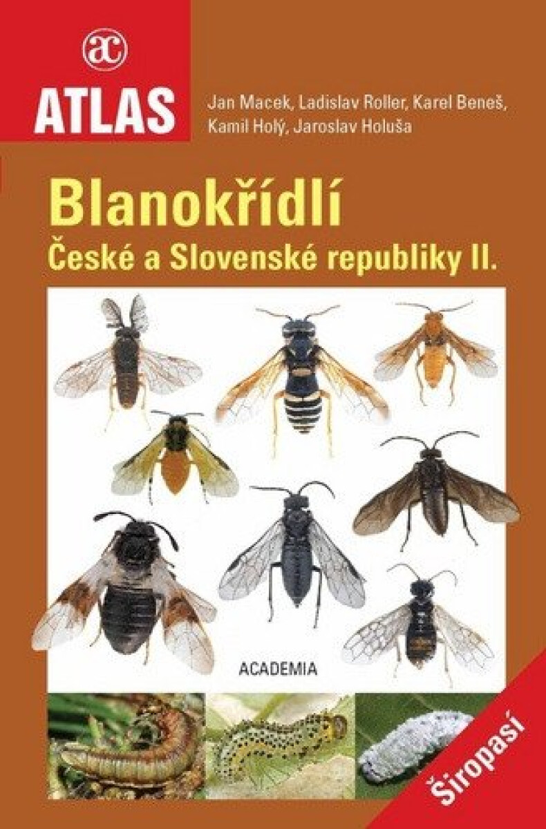 Kniha Blanokřídlí České a Slovenské republiky II.