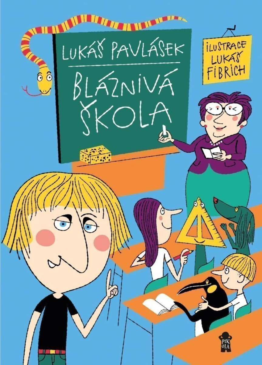 Kniha Bláznivá škola