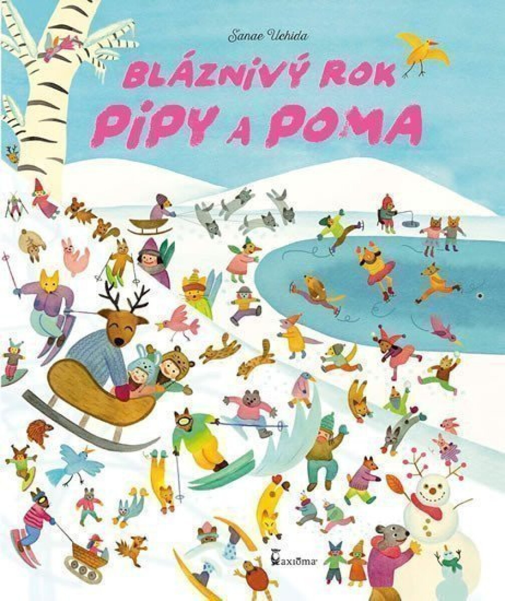 Kniha Bláznivý rok Pipy a Poma