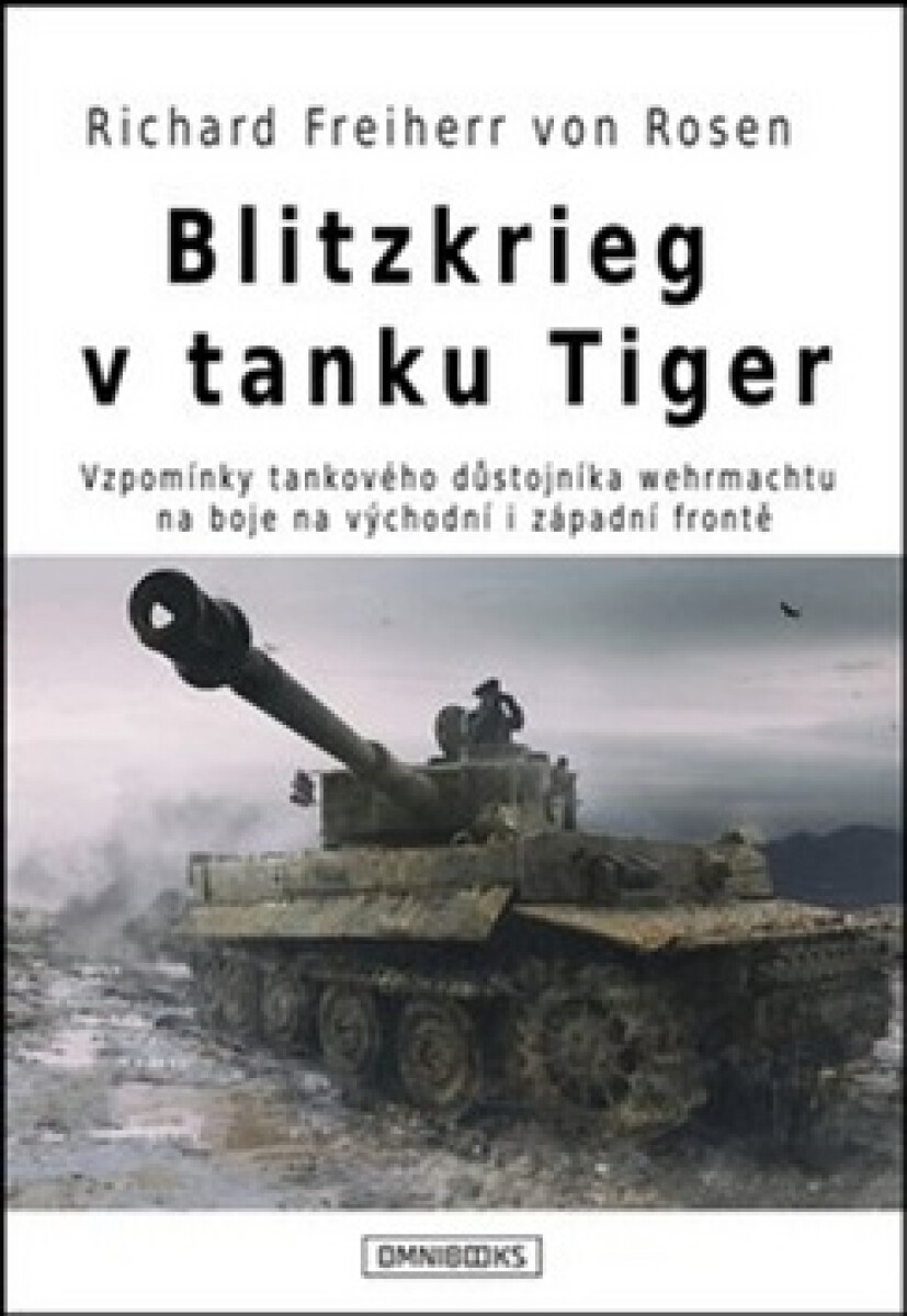 Kniha Blitzkrieg v tanku Tiger