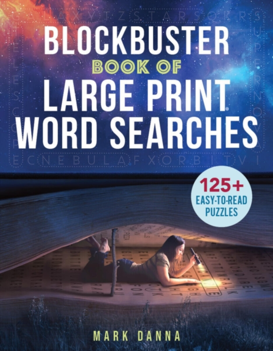Kniha Blockbuster Book of Large Print Word Searches