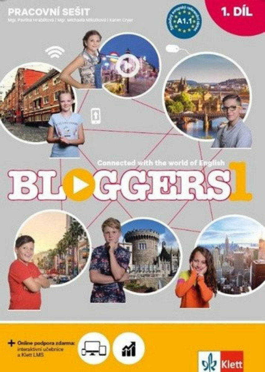 Bloggers 1 (A1.1) – 2dílný pracovní sešit + žákovská licence