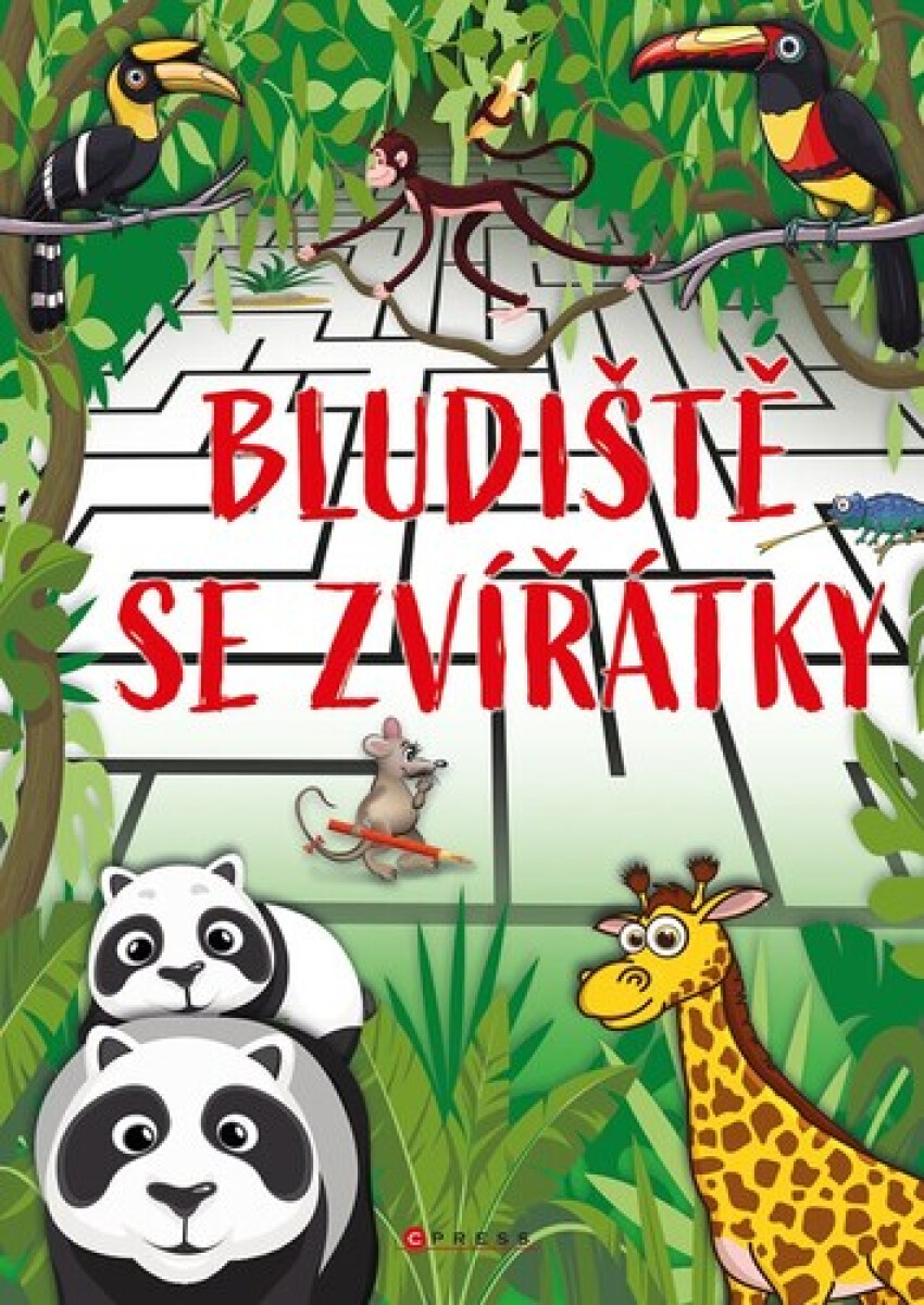 Kniha Bludiště se zvířátky