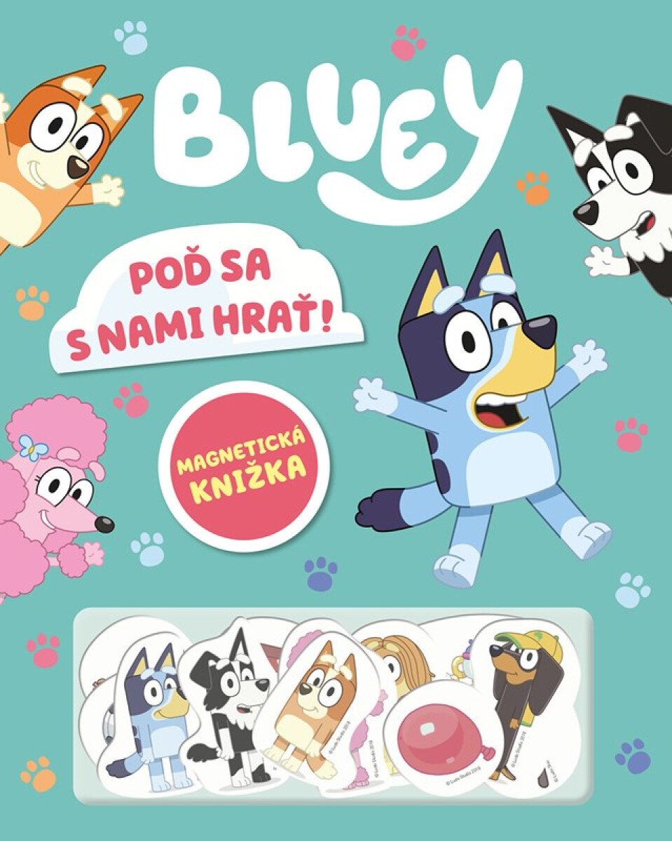 Kniha Bluey - Magnetická knižka