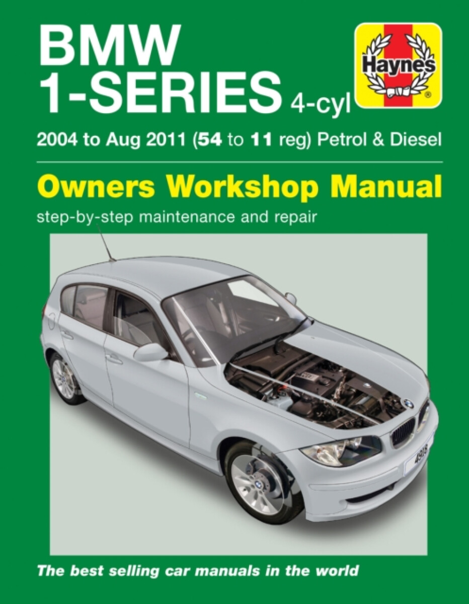 Kniha BMW 1-Series 4-cyl Petrol a Diesel (04 - Aug 11) Haynes Repair Manual