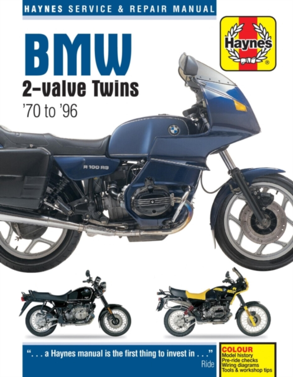 Kniha BMW 2-valve twins (70-96) Haynes Repair Manual