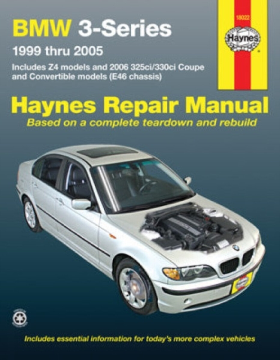 Kniha BMW 3-Series and Z4 (99-05) Haynes Repair Manual (USA)