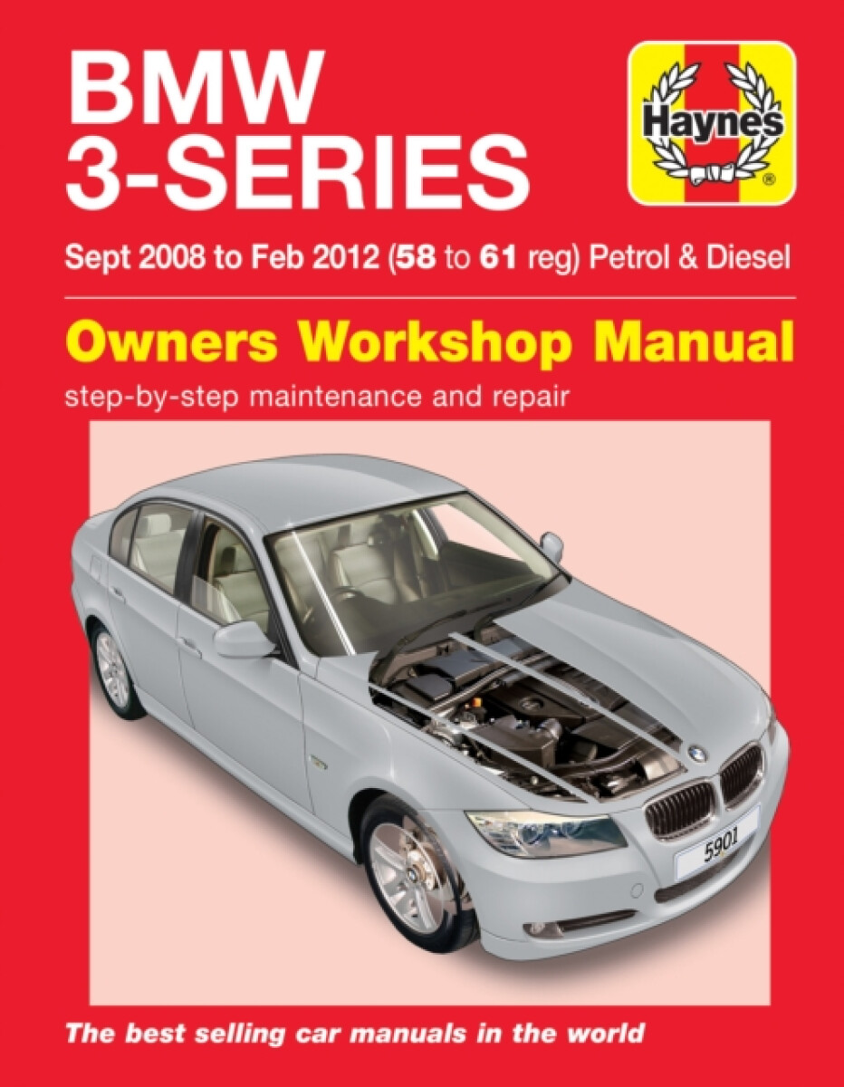 Kniha BMW 3-Series (Sept 08 to Feb 12) Haynes Repair Manual