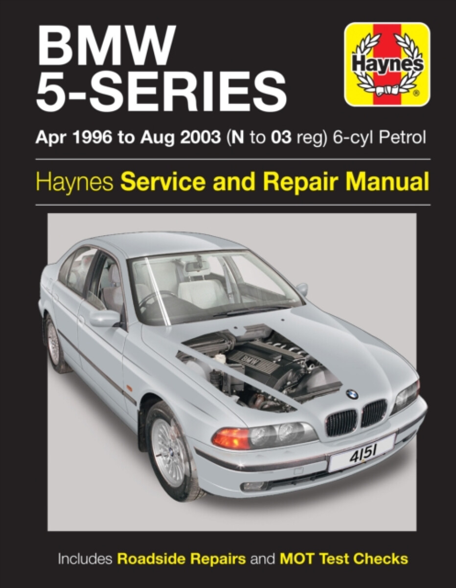 Kniha BMW 5-Series 6-cyl Petrol (April 96 - Aug 03) Haynes Repair Manual